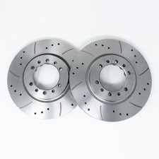 MTEC Front Brake Discs 258mm for Ford Fiesta Mk7 1.0 EcoBoost 100 125 140BHP
