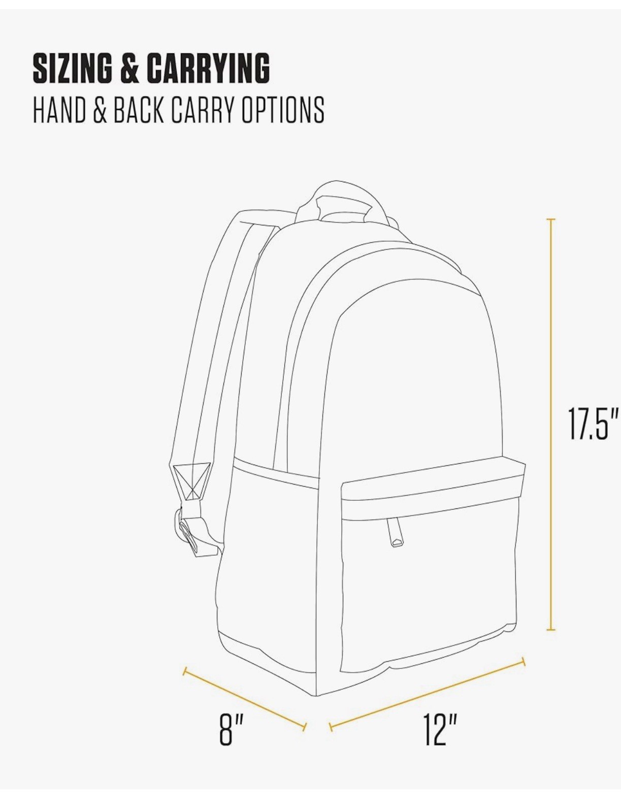 Carhartt Legacy Standard Work Backpack With Padded Laptop Sleeve and Tablet
