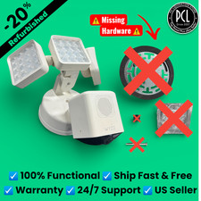 Wyze Floodlight Pro 3000 Lumen LEDs 180 Wide View 2K HD Outdoor WHITE READ