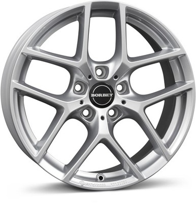 4x Alufelgen Borbet Y für Honda Accord VIII Tourer CW1 CW3 17 Zoll Felgen