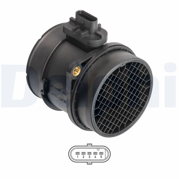 1X Delphi AF10770-12B1 Luftmassenmesser FüR KIA Hyundai Genesis-image