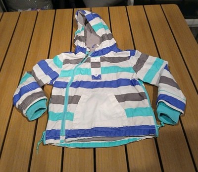 Vertbaudet maritime Jacke gefüttert Windbreaker Gr. 116 gefüttert 