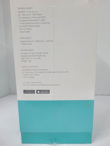 NEW - SEALED OnHub AC1900 WiFi Wireless Router Google - Picture 4 of 5
