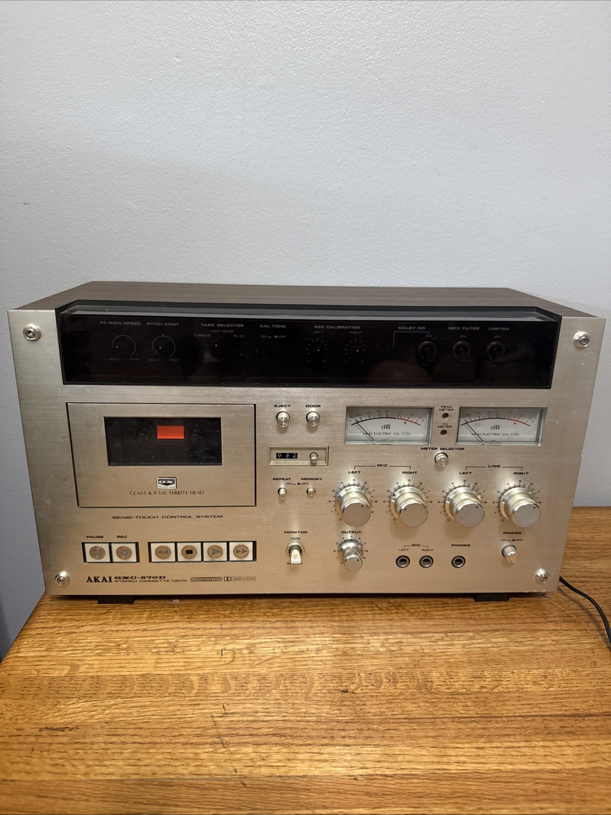 Akai GXC-735D vintage audio equipment - eBay listing photo 4