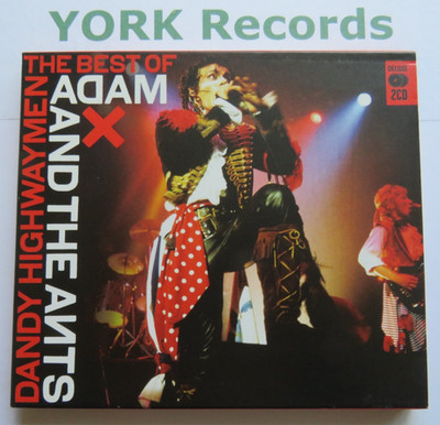 ADAM & THE ANTS - Dandy Highwaymen - The Best Of  - Ex 2 CD Album Set Music Club