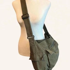 Amazing unisex canvas commuter messenger bag