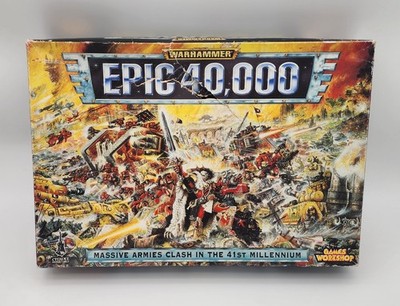 1997 Warhammer Epic 40K Core Game Boxed Set 3rd Edition EMPTY BOX ONLY Poor