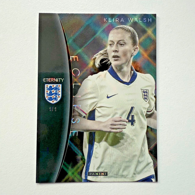Panini Eternity Lionesses 2025 Keira Walsh Eclipse 1/1 England Chelsea Card