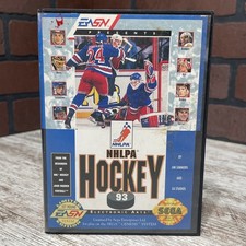NHLPA Hockey '93 Sega Genesis Game - 1992 Authentic CIB w/ Manual —FAST SHIPPING