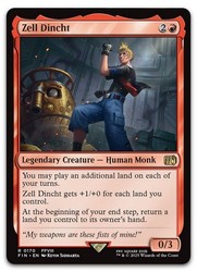 Zell Dincht 170/764 Universes Beyond: Final Fantasy Rare MTG