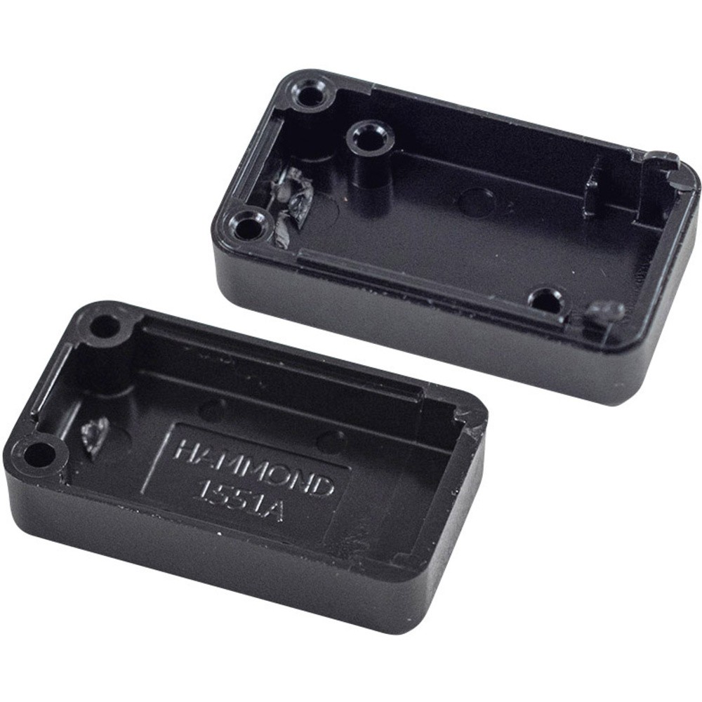Hammond Electronics 1551ABK Universal-Gehuse 15 x 20 x 35 ABS Schwarz 1 St 1990₽