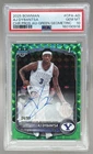 AJ Dybantsa 2025 Bowman Chrome Green Geometric Refractor 1st Auto 24/99 PSA 10