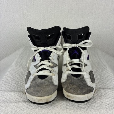 Air Jordan 6 Retro LTR Nike Flint Men s Size 11 Suede/Leather Vintage Sneakers