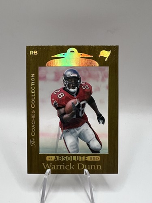 #ad 1999 Playoff Absolute SSD Coaches Collection Gold #100 Warrick Dunn 20 25 $85.00