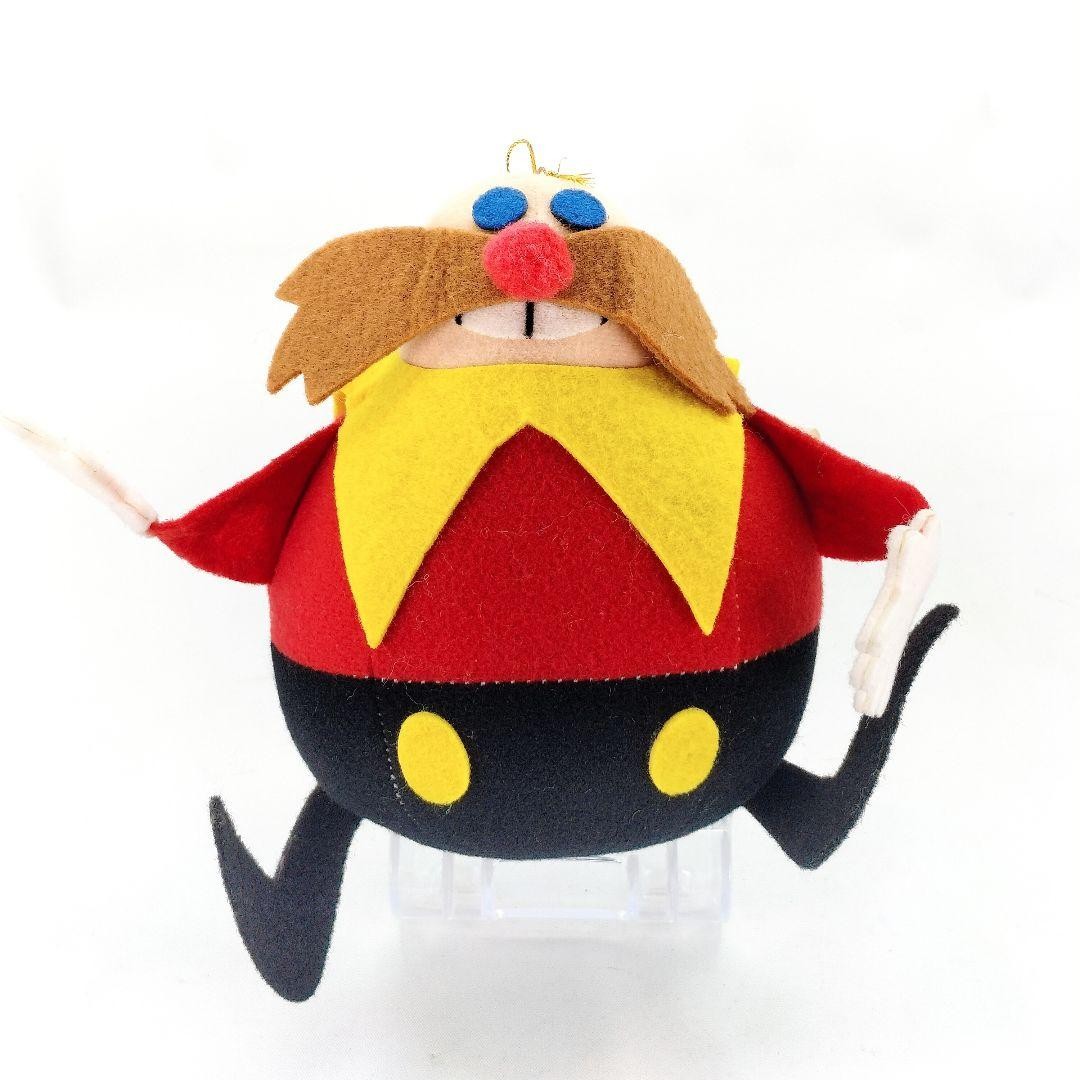 Sonic the Hedgehog Dr. Eggman 1992 Plush 15cm Retro Used Game