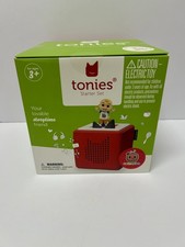 Tonies Cocomelon Toniebox Audio Player Starter Set With JJ, Red