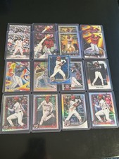 James Woods Lot Of 17 Cards Washington Nationals, Sapphire, Chrome, Xfactor RC