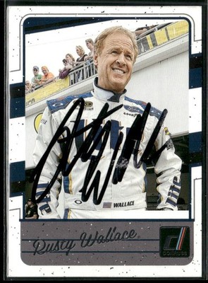 Signed 2026 Donruss #111 Rusty Wallace - IP Auto