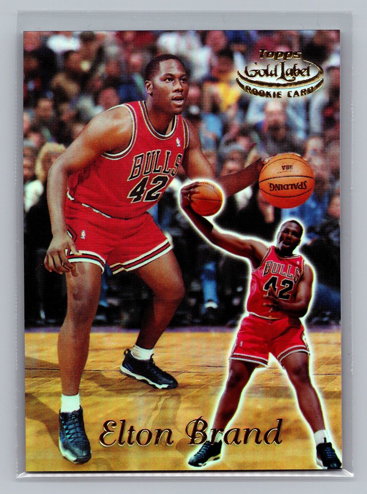 1999-00 Topps Gold Label Elton Brand RC #86