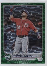 2022 Topps Update Green Foil 474/499 Yadiel Hernandez #US293 14lm