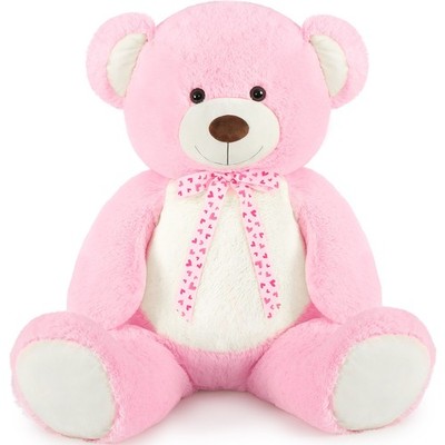 Giant 47''Big Brown Teddy Bear Plush Toy for Girlfriend 4ft forValentine MorisMos