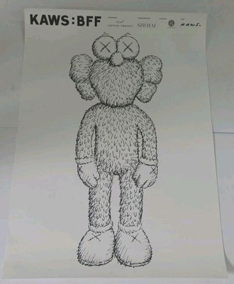 KAWS Thailand BFF Ausstellung 2016 Poster Kostenloser Versand