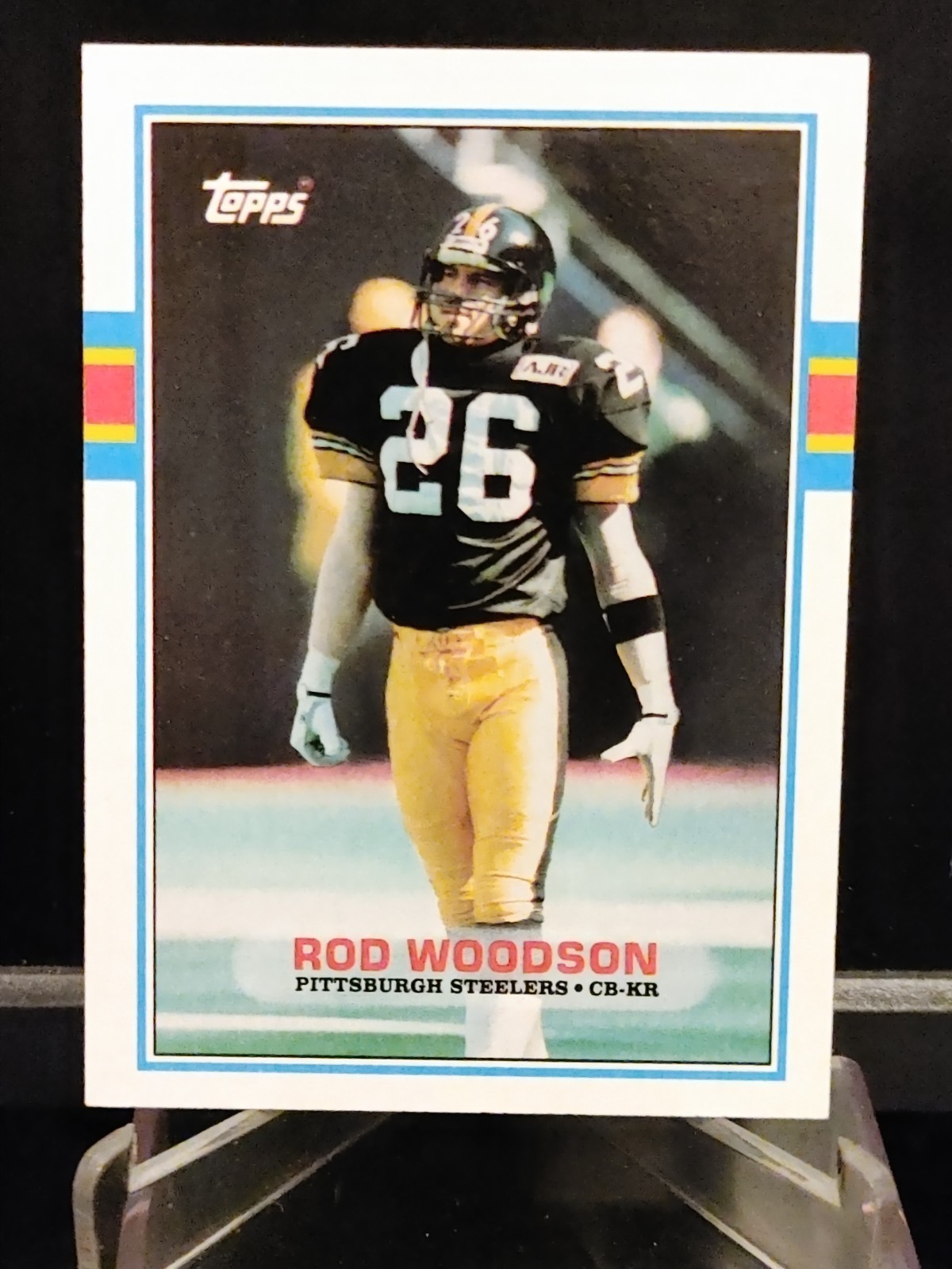 Rod Woodson RC 1989 Topps #323 - Pittsburgh Steelers