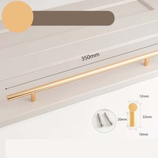 Alu Kitchen Cupboard Cabinet T-Bar Door Handle Wardrobe Handles Drawer Pulls