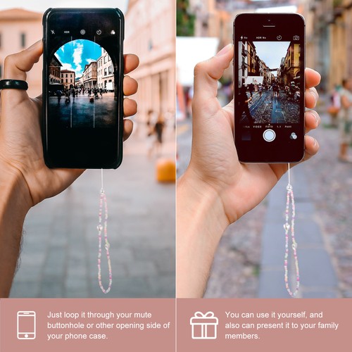 Beaded Phone Strap Decorative Phone Lanyard Phone Mobile Lanyard - 第 11/12 張圖片