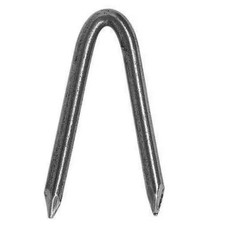 CAMBRETTA chiodi U 16x30 DOPPIA PUNTA CAVATORTA punte CAMBRETTE rete recinzione