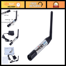 Wireless DMX 512 Transmitter Controller for LED Stage Lights, DJ Party Lighting