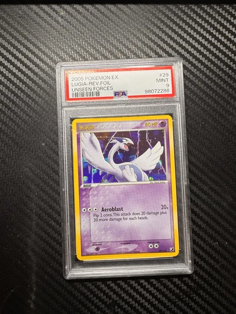 Nintendo Pokemon TCG 2005 Unseen Forces Lugia EX 29/115 Holo Graded