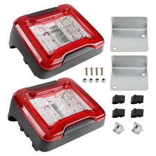 2x Tail Lights Rear Brake Turn Signal LED Lamps For 2018-2026 Jeep Wrangler JL