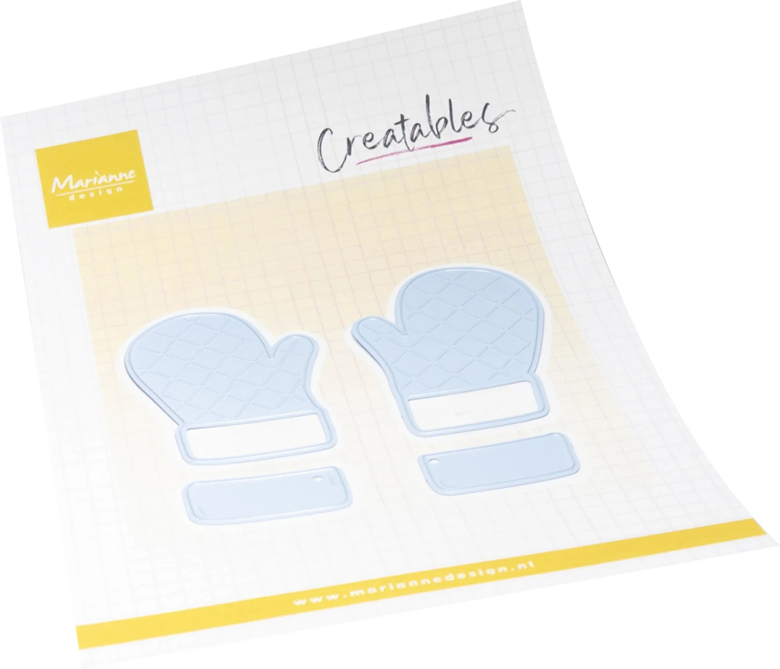 Marianne Designs Metal Cutting Dies Creatable Mittens LR0917