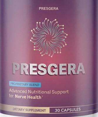 Presgera Nerve Health Dietary Supplement Genuine 30 Capsules