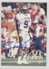1996 Classic Visions Signings Auto Silver Foil 177/410 Sedric Clark Auto 4p7