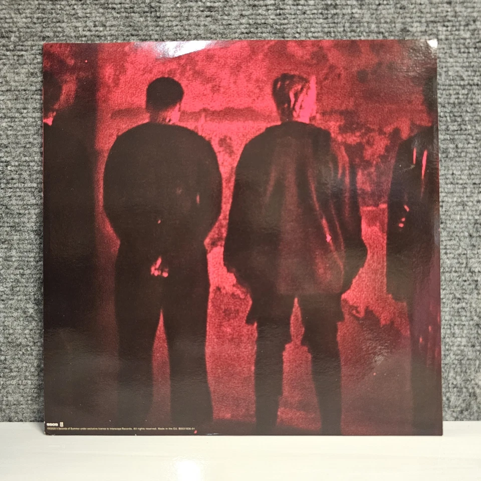 5 Seconds of Summer Calm Limited Edition Target Transparent Blue Vinyl LP  - Image 4 of 4