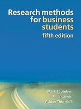 Research Methods for Business Students, Mark Saunders & Adrian Thornhill & Phili