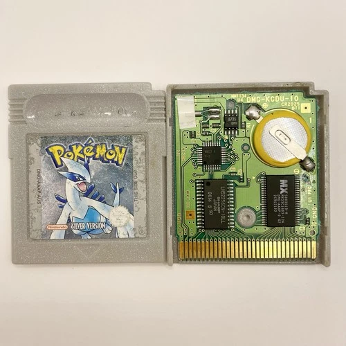 🔥New Battery🔥 Pokemon Silver Version. Nintendo Gameboy AUS PAL Genuine