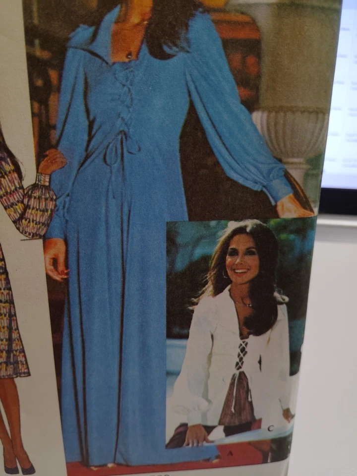 McCall's 5257 Dress Top Tunic Ladies 10 Sewing Pattern UC Marios Corner Cinch - Image 4 of 4