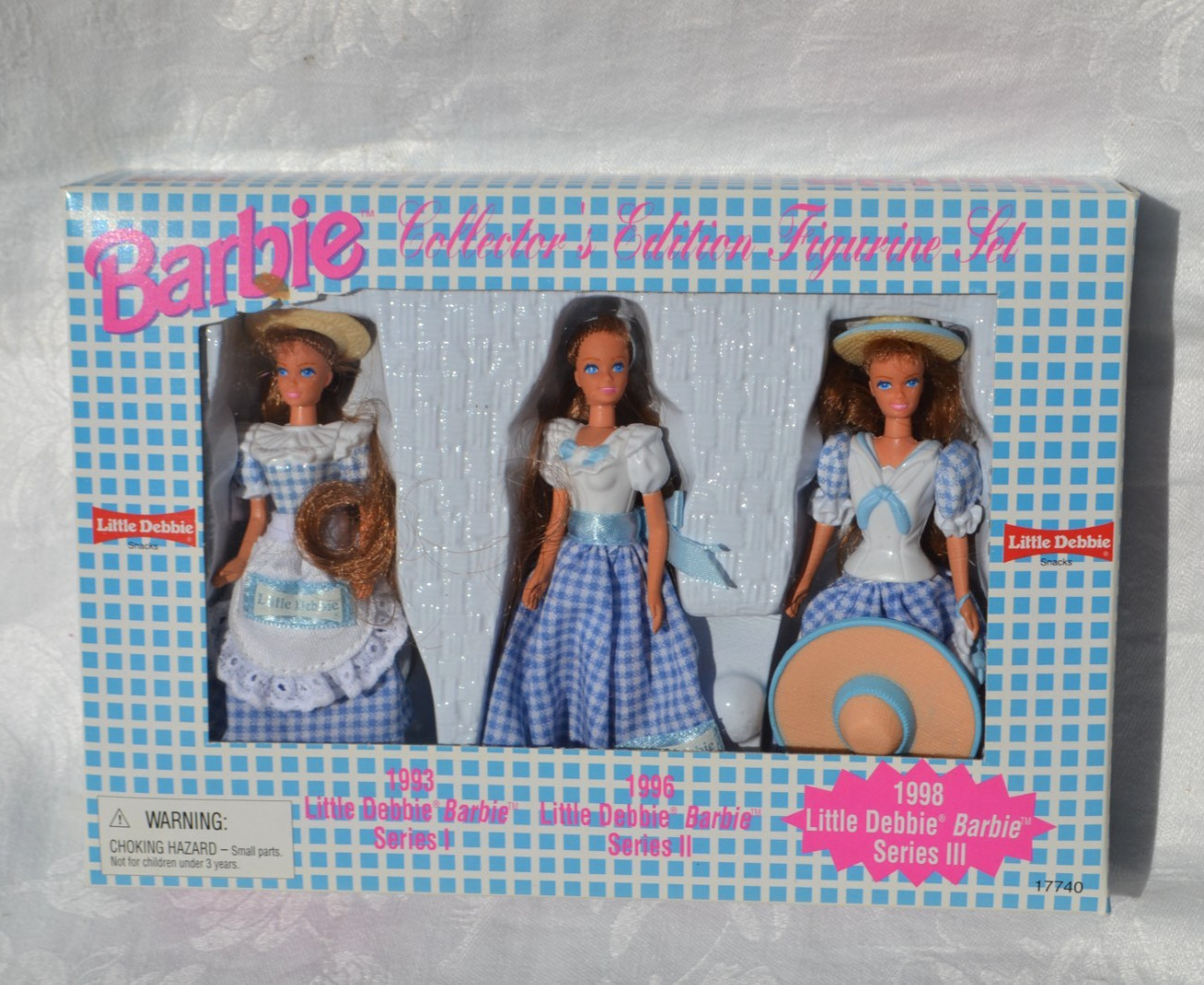 Series Iii 1998 Set Of 3 4 Inch Figures New In Box
