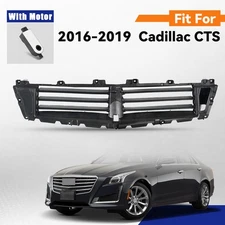 Front Radiator Shutter Grille Air Intake Assy For 2016-2019 Cadillac CTS W/Motor