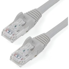 StarTech 75 ft Gray Snagless Cat6 UTP Patch Cable