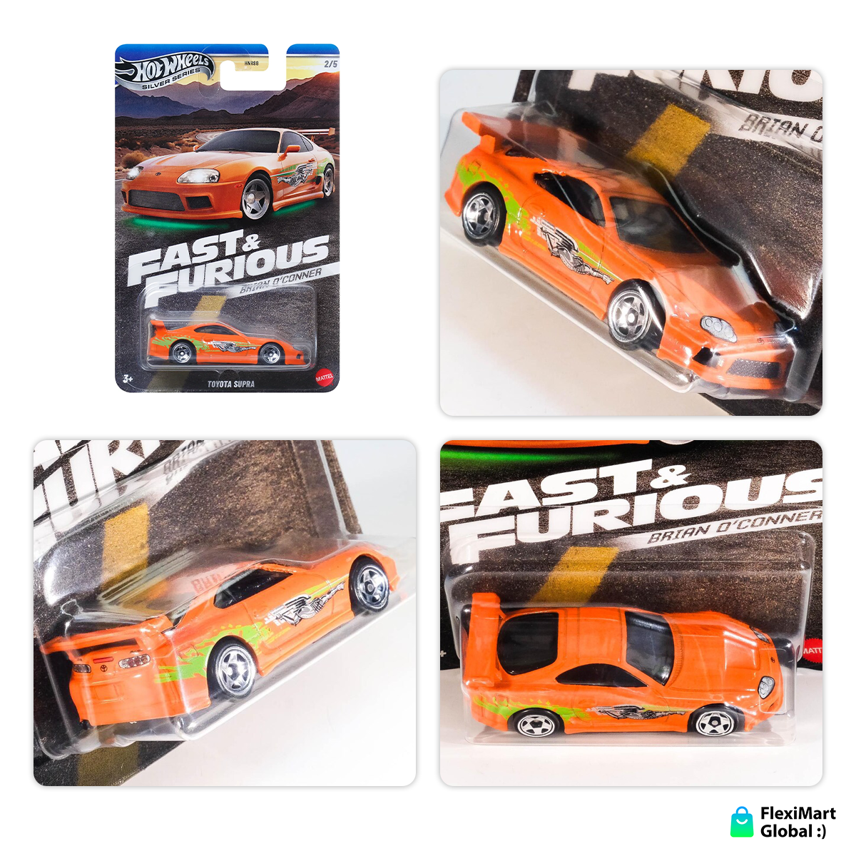 2025 Hot Wheels Silver Series Fast & Furious Brian O'Conner New