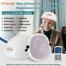 1070nm Near Infrared Light Therapy Helmet Red Light Parkinson Alzheimer Stroke