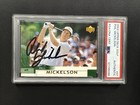 Phil Mickelson signed autographed 2002 Upper Deck Rookie Card #41 PSA/DNA COA FL