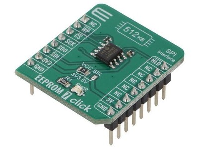 EEPROM 7 CLICK Click board EEPROM memory SPI 25CSM04 3.3/5VDC MIKROELEKTRONIKA