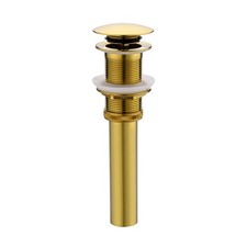 Brass Bathroom Sink Pop-Up Drain Stopper for Vessel and Vanity Sinks Without ...