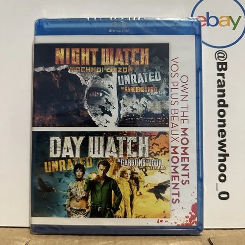 Day Watch / Night Watch (Blu-ray, 2012) BRAND NEW Unrated Double Feature OOP