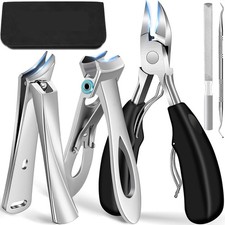 Stainless Professional Extra Large Toenail Clippers for Heavy Duty Toe Nail NEW